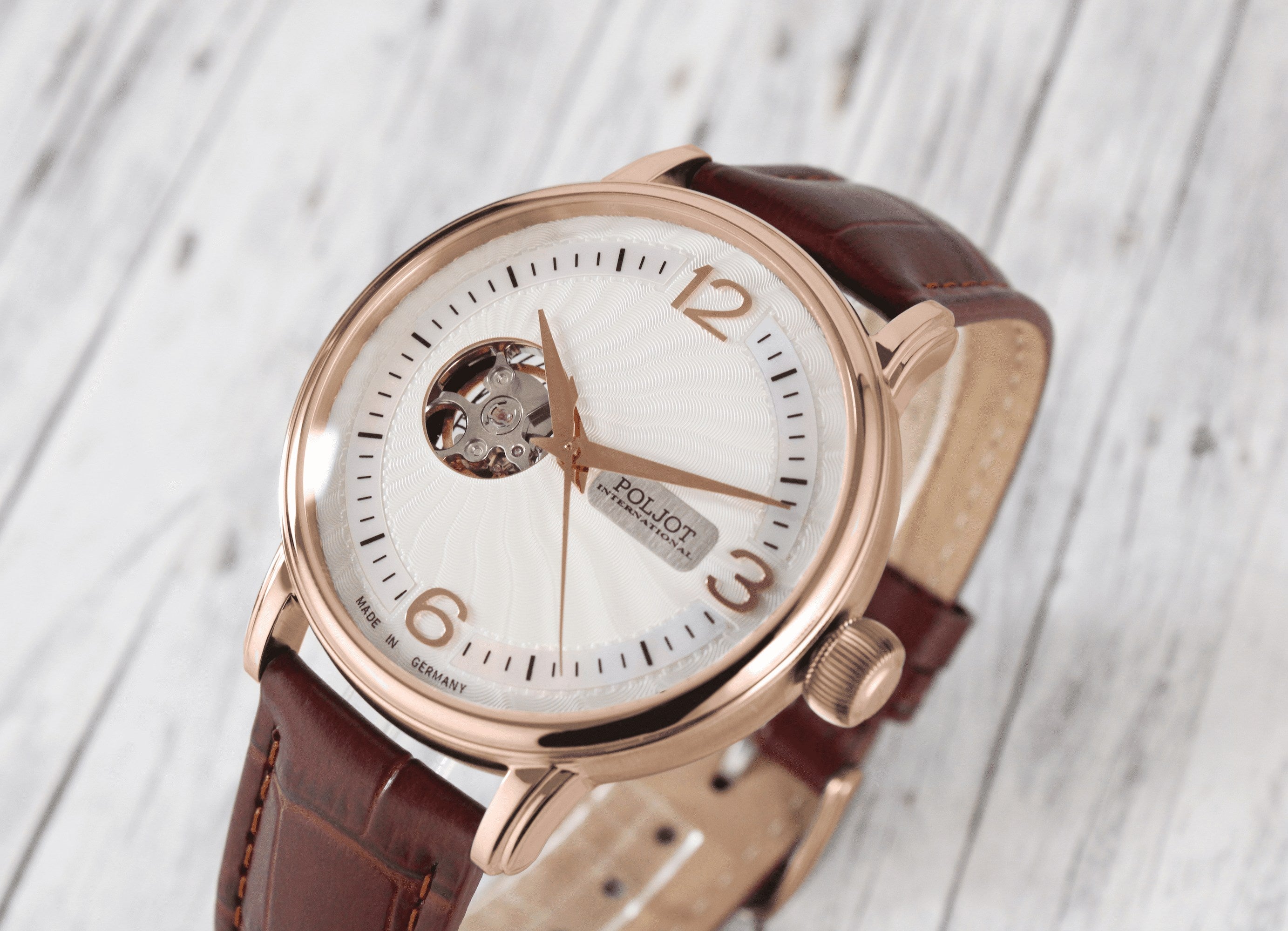 Poljot International Jaros Open Heart 38NH.4286811 Watch