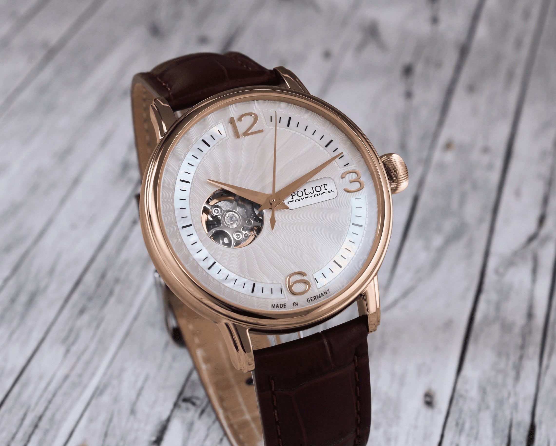 Poljot International Jaros Open Heart 38NH.4286811 Watch