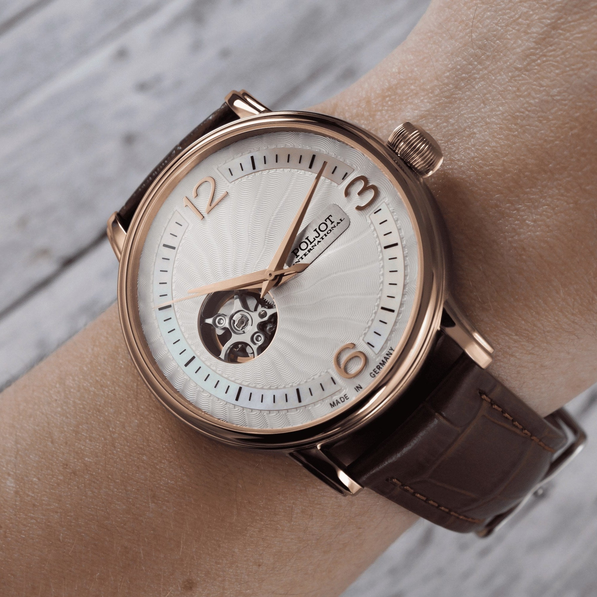 Poljot International Jaros Open Heart 38NH.4286811 Watch