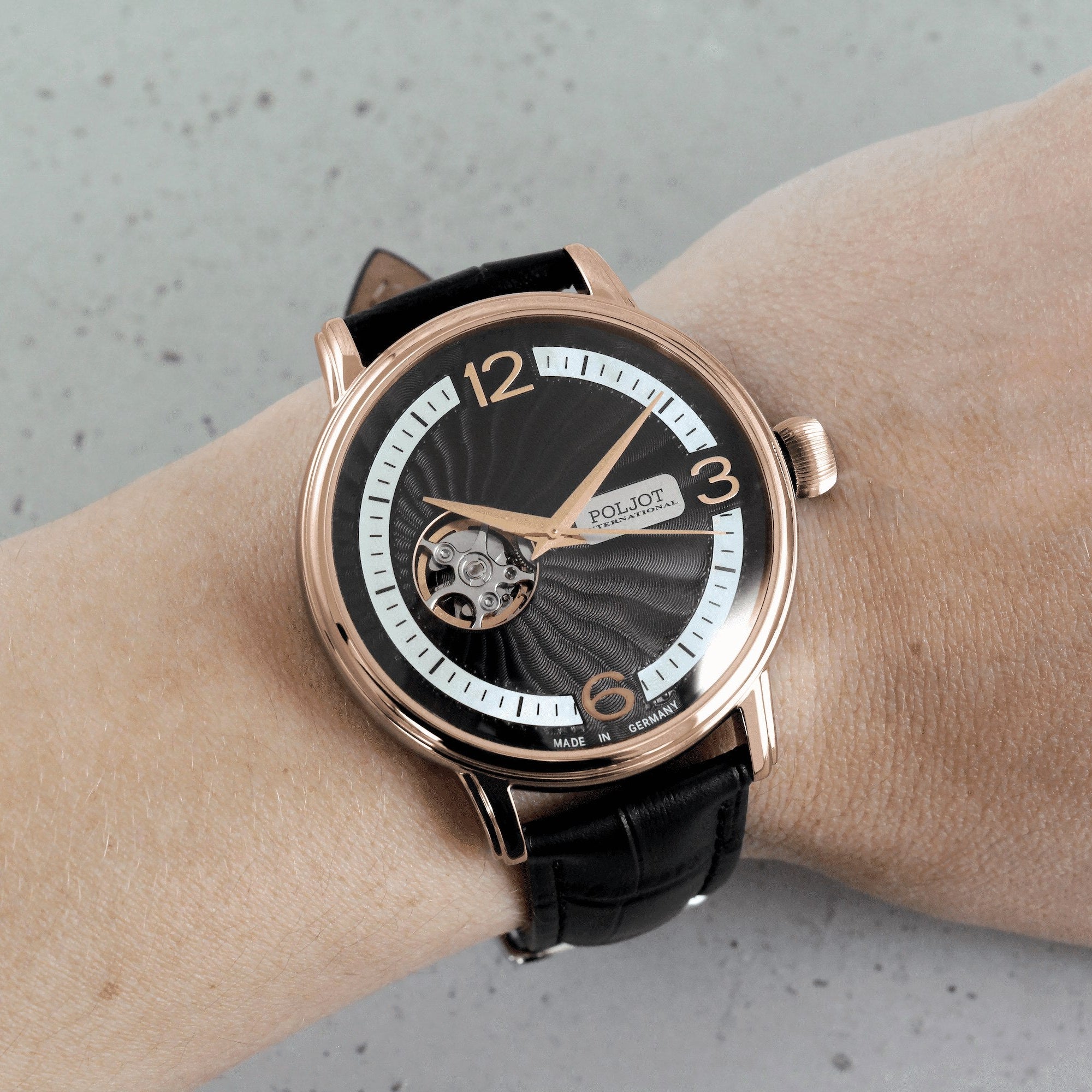 Poljot International Jaros Open Heart 38NH.4286813 Watch