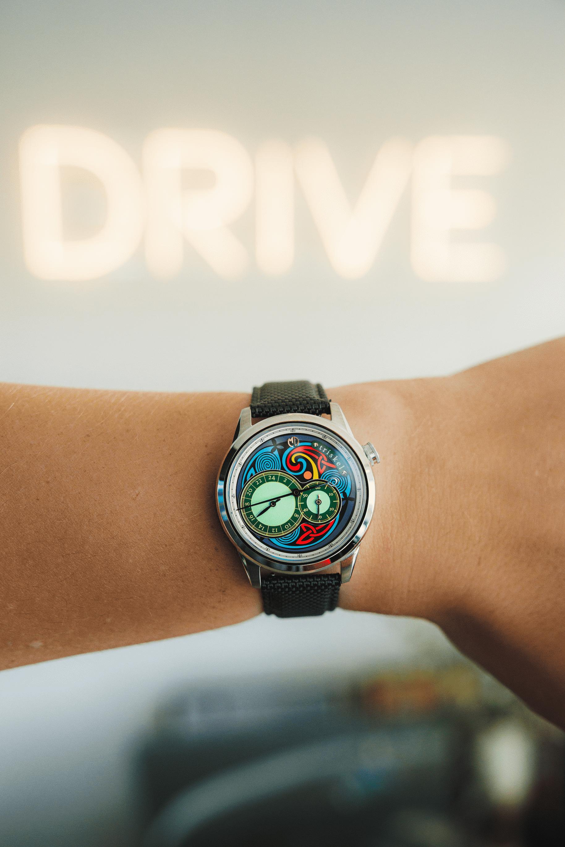 MD watches Supernatural Triskel watch