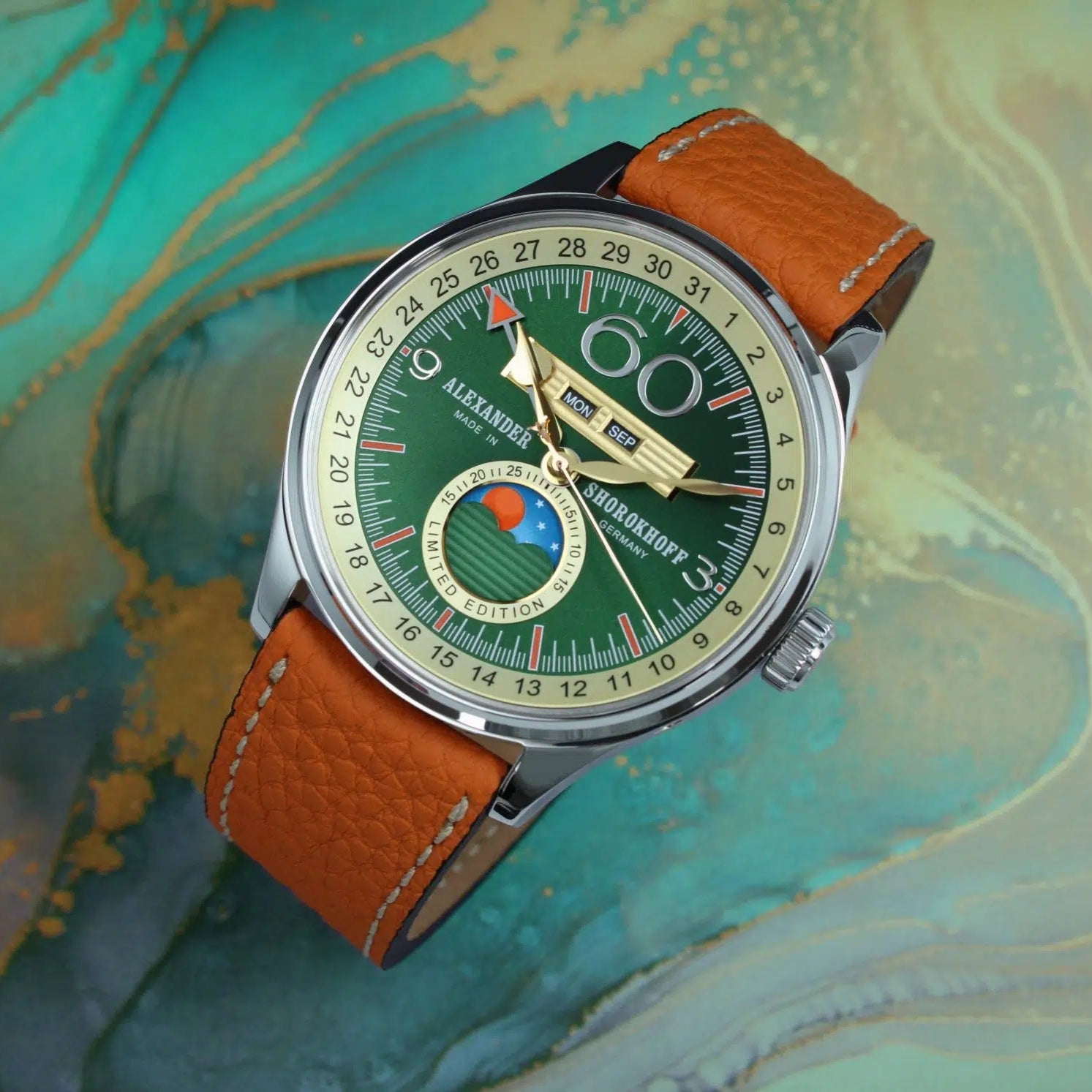 Hodinky Alexander Shorokhoff Full Calendar Merkur AS.VK-MKR5