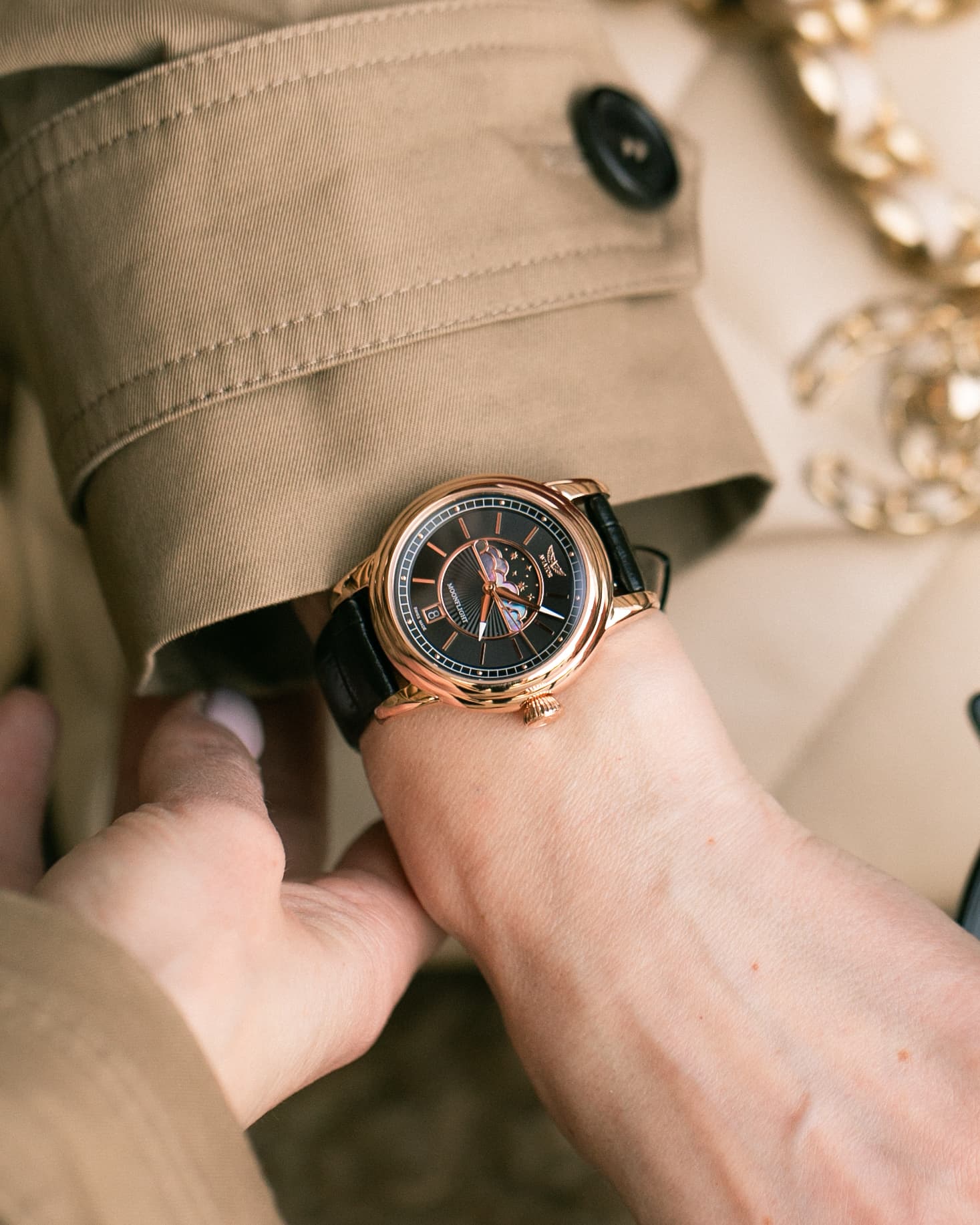 UHR AVIATOR SWISS DOUGLAS MOONFLIGHT V.1.33.2.253.4