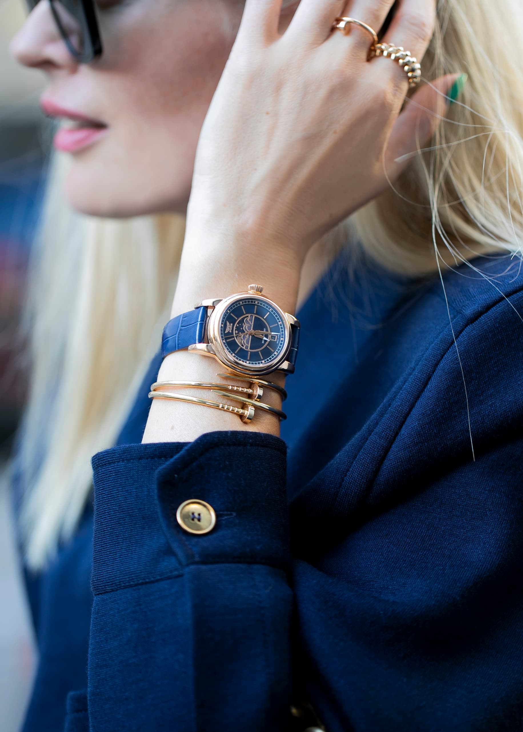 HODINKY AVIATOR SWISS DOUGLAS MOONFLIGHT V.1.33.2.256.4