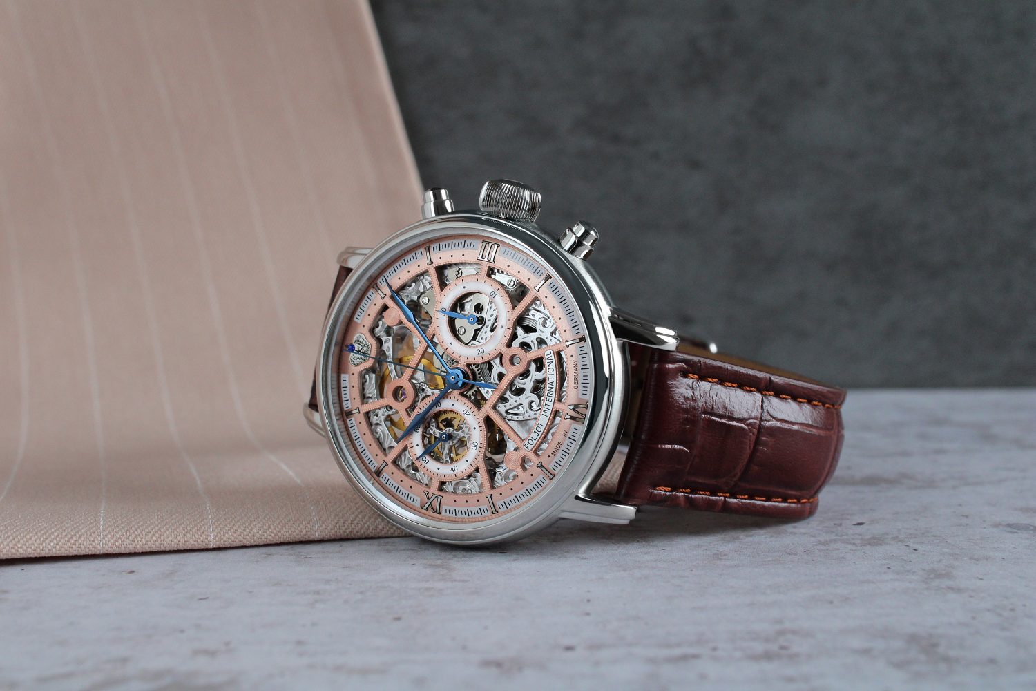 Poljot International Nicolai II Skeleton Watch 2901.194S013