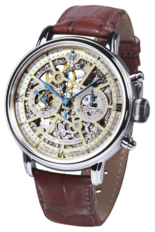 Poljot International Nicolai II Skeleton Watch 2901.194S012