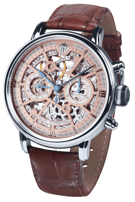 Poljot International Nicolai II Skeleton Watch 2901.194S013