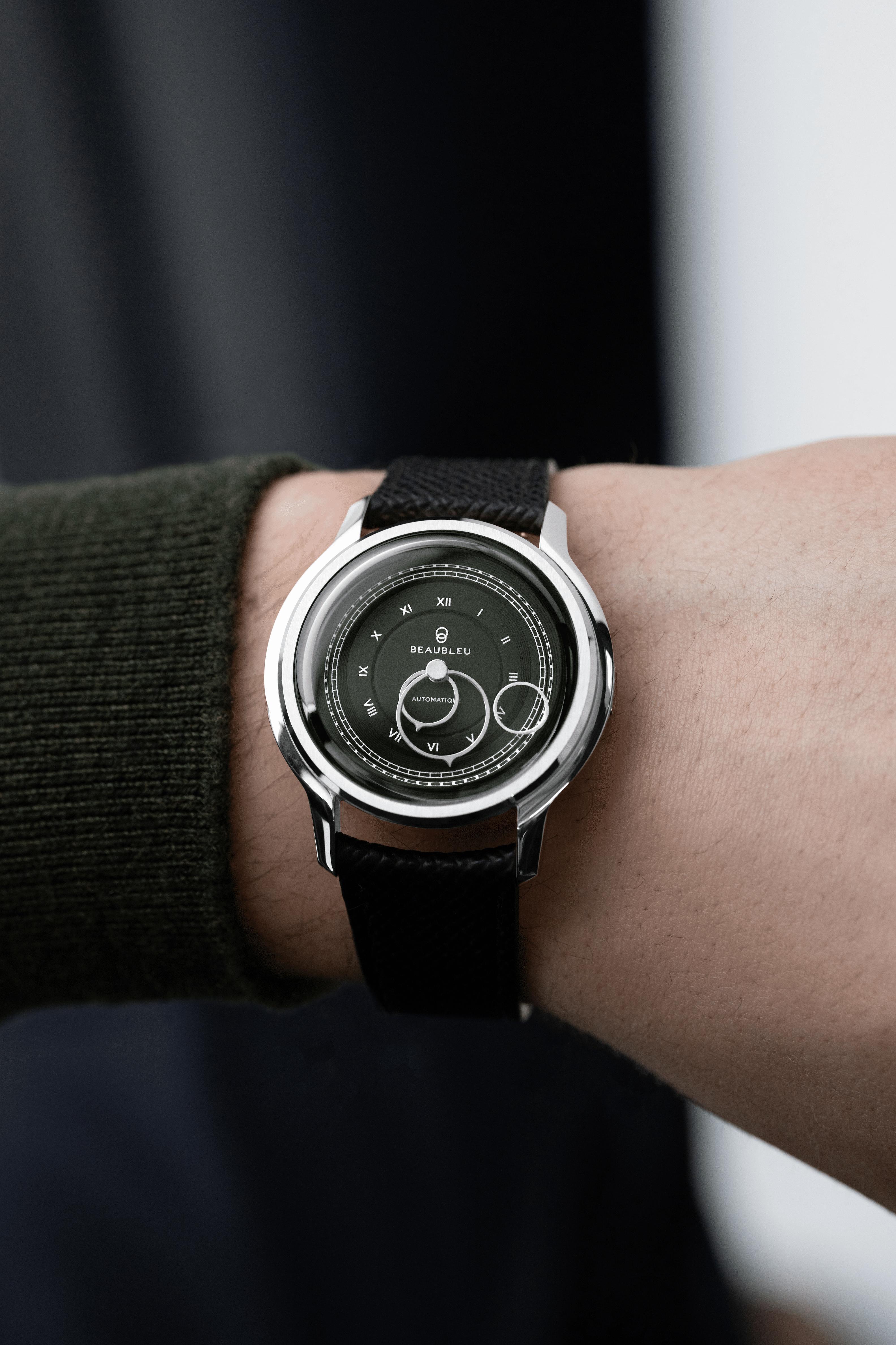 Hodinky Beaubleu La Pièce n°1 - Olive Green