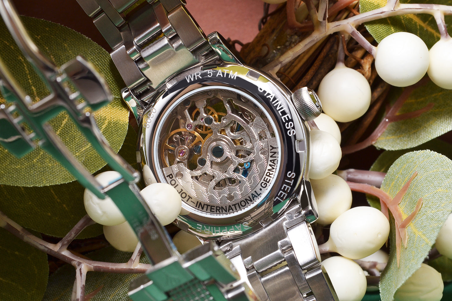Uhr Poljot International Nastja Lady Skeleton 2723.1330101B