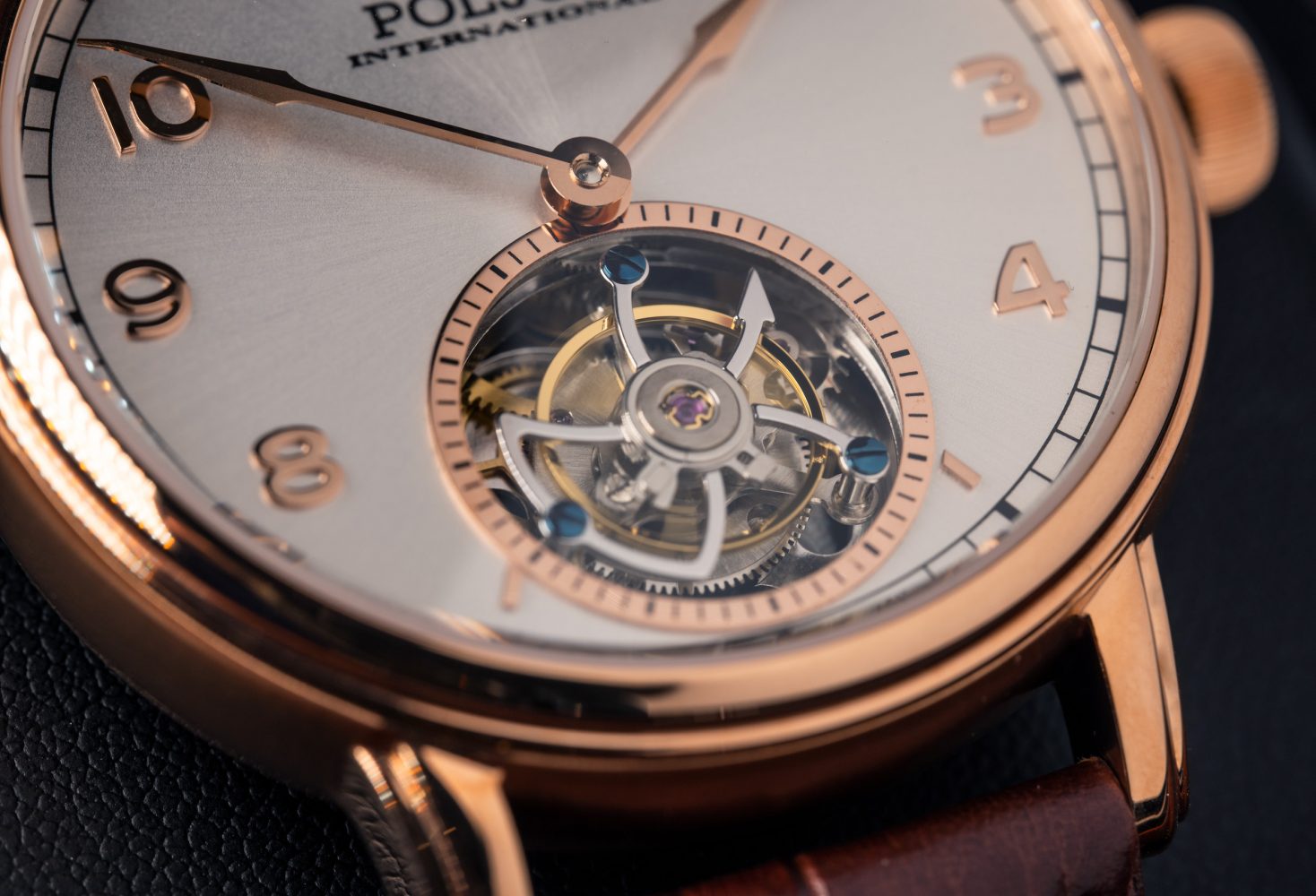 Uhr Poljot International Tourbillon 3400.T-XVIII-BG