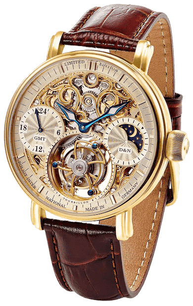 Poljot International Tourbillon Skeleton Watch 3360.T66