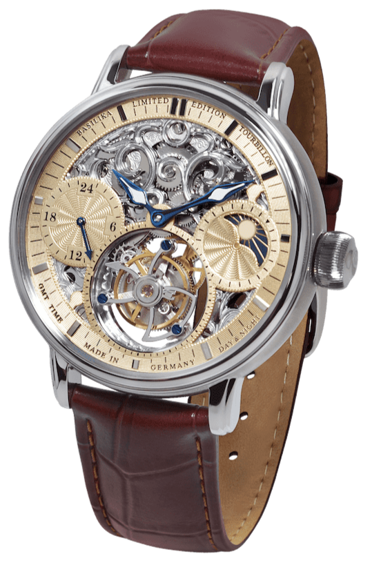 Poljot International Tourbillon Skeleton Watch 3360.T05