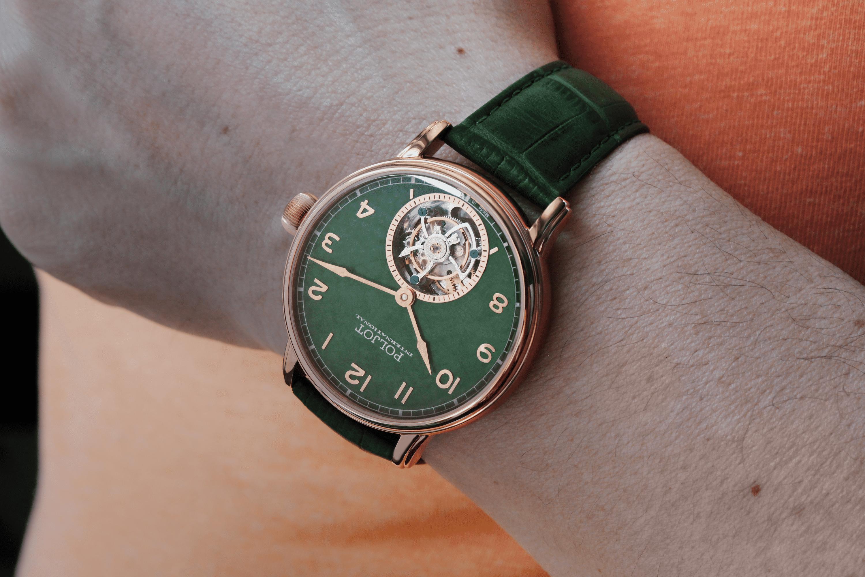 Hodinky Poljot International Tourbillon 3400.T-XVIII-GR