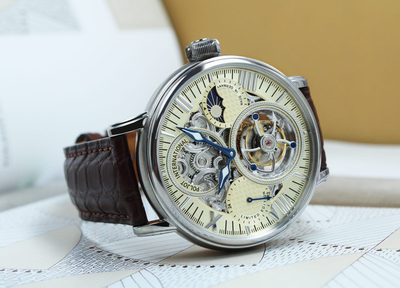 Hodinky Poljot International Tourbillon Osem 3360.T88-C