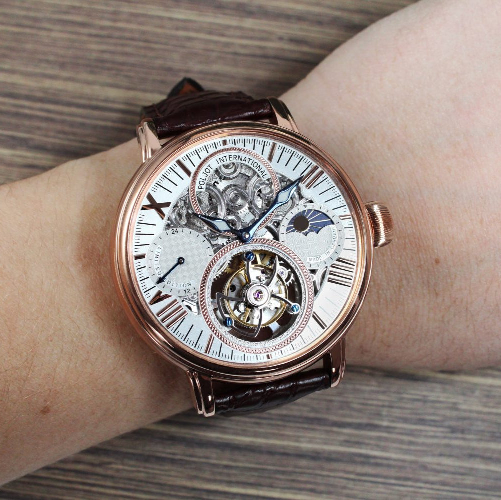 Poljot International Tourbillon Eight 3360.T88-SR watch