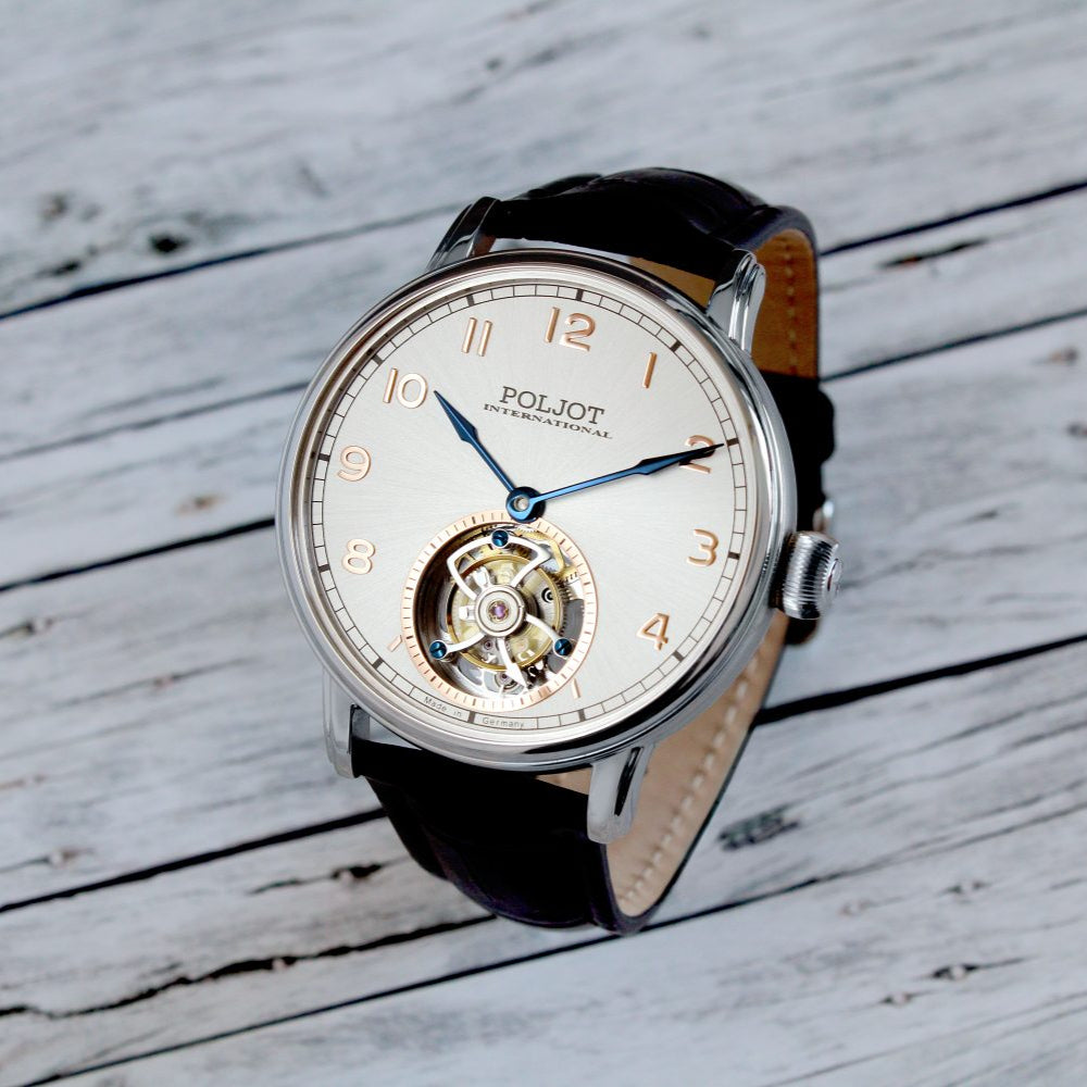 Hodinky Poljot International Tourbillon 3400.T-XVIII-SS