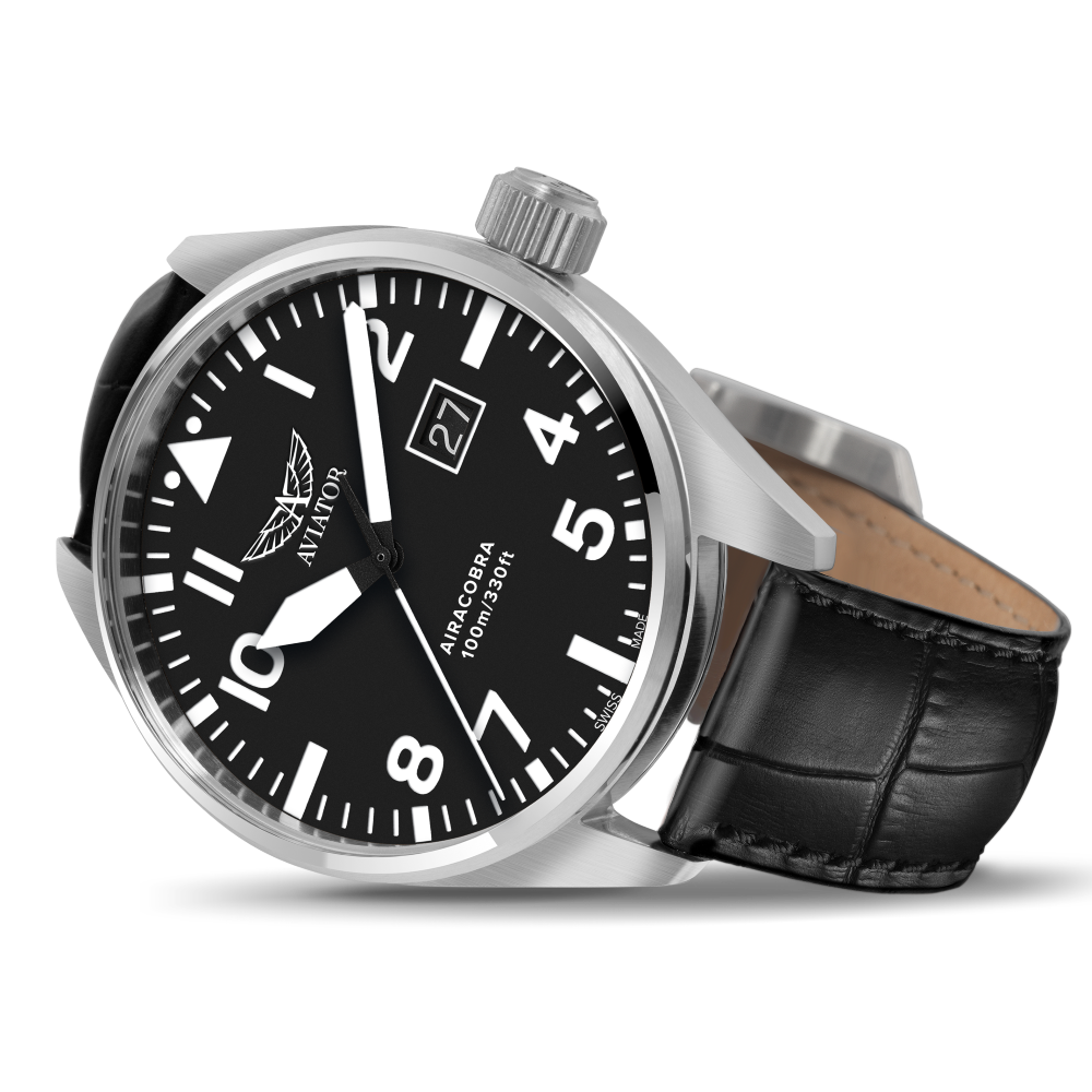 AVIATOR SWISS AIRACOBRA P42 V.1.22.0.148.4 watch