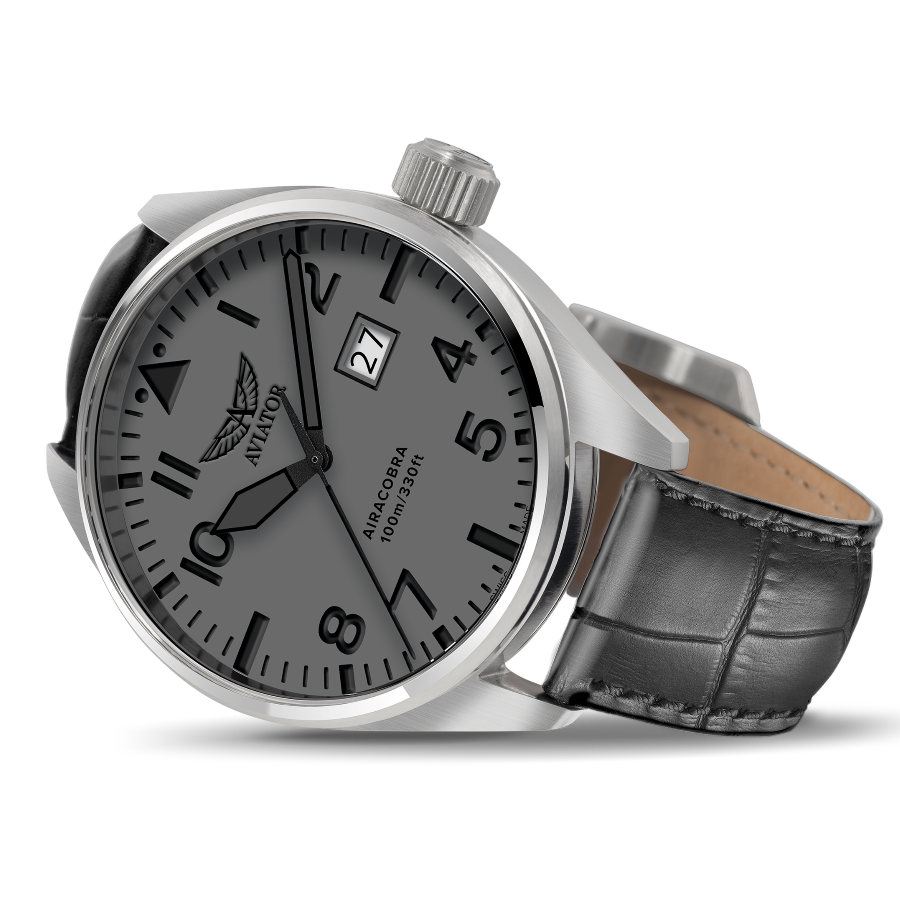 AVIATOR SWISS AIRACOBRA P42 V.1.22.0.150.4 watch