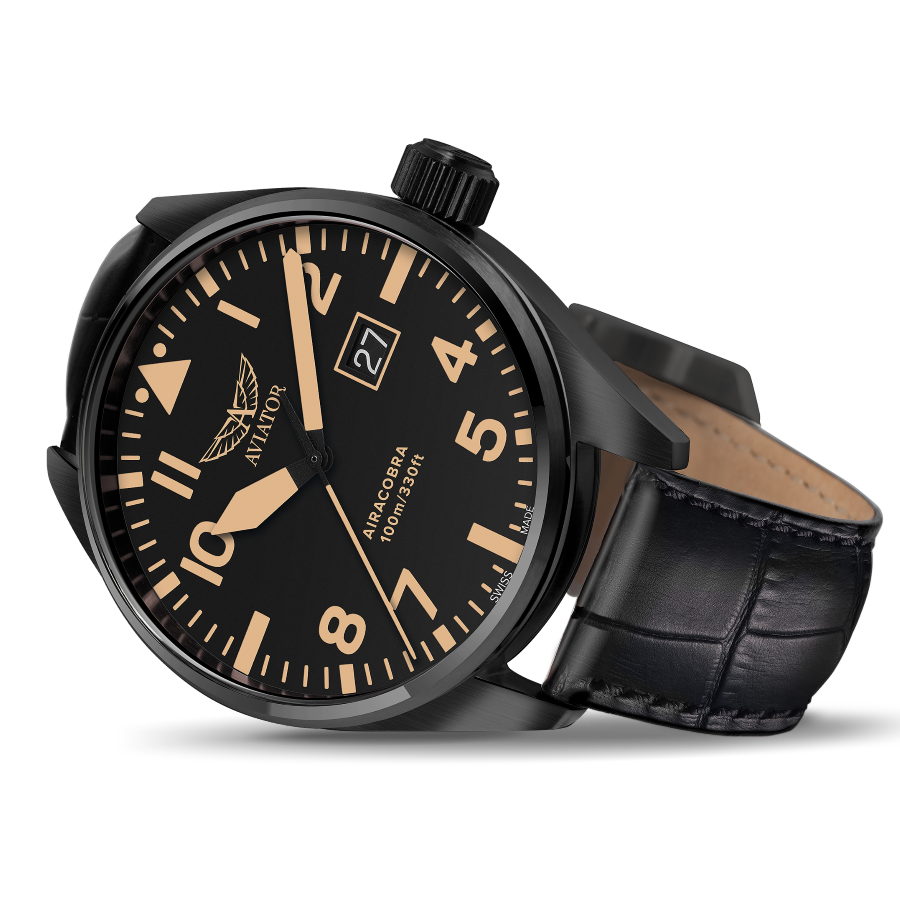 AVIATOR SWISS AIRACOBRA P42 V.1.22.5.157.4 watch