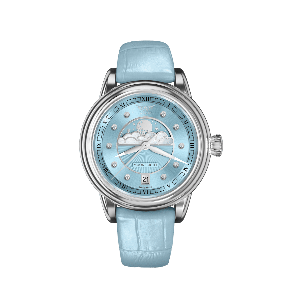 Aviator Swiss DOUGLAS MOONFLIGHT V.1.33.0.359.4 watch