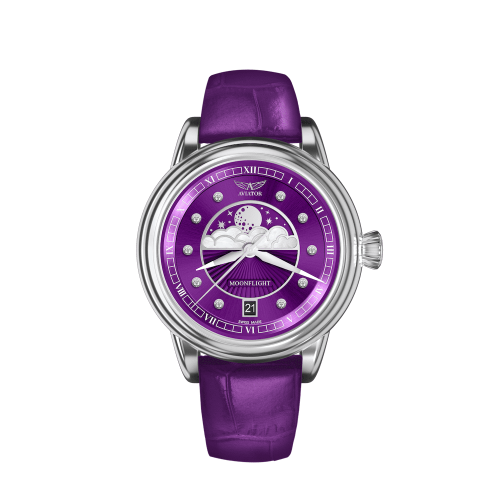 Aviator Swiss DOUGLAS MOONFLIGHT V.1.33.0.361.4 watch
