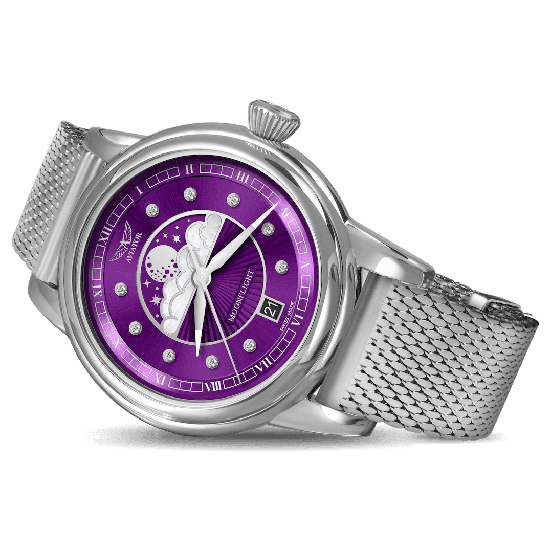 Hodinky Aviator Swiss DOUGLAS MOONFLIGHT V.1.33.0.361.4