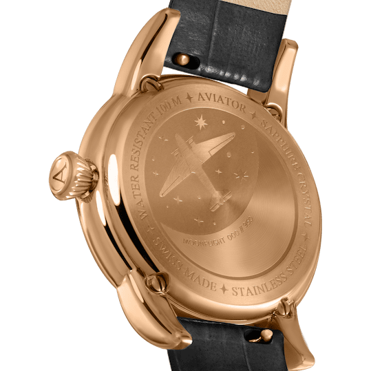 Hodinky Aviator Swiss DOUGLAS MOONFLIGHT V.1.33.2.382.4