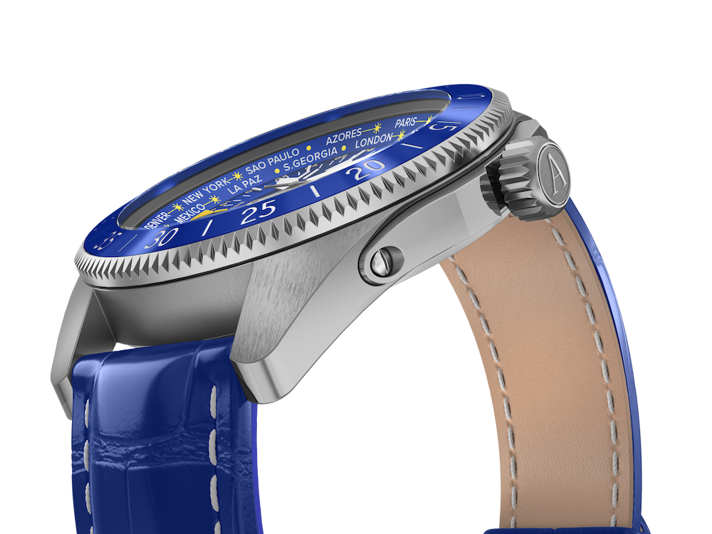 Hodinky AVIATOR SWISS AIRACOBRA GMT V.1.37.0.308.4