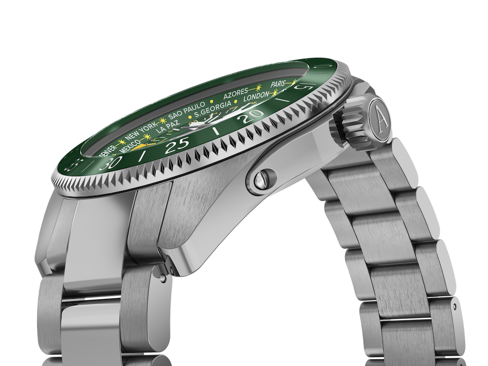 Hodinky AVIATOR SWISS AIRACOBRA GMT V.1.37.0.309.4