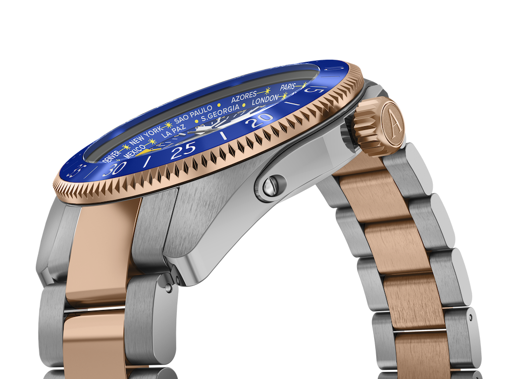 Hodinky AVIATOR SWISS AIRACOBRA GMT V.1.37.3.308.4