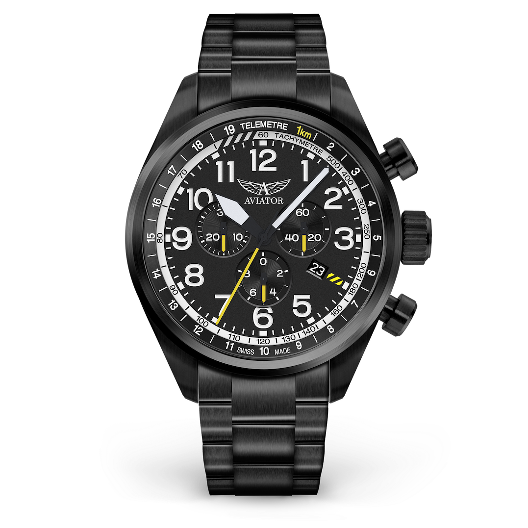 AVIATOR SWISS AIRACOBRA P45 CHRONO V.2.25.5.169.4 watch