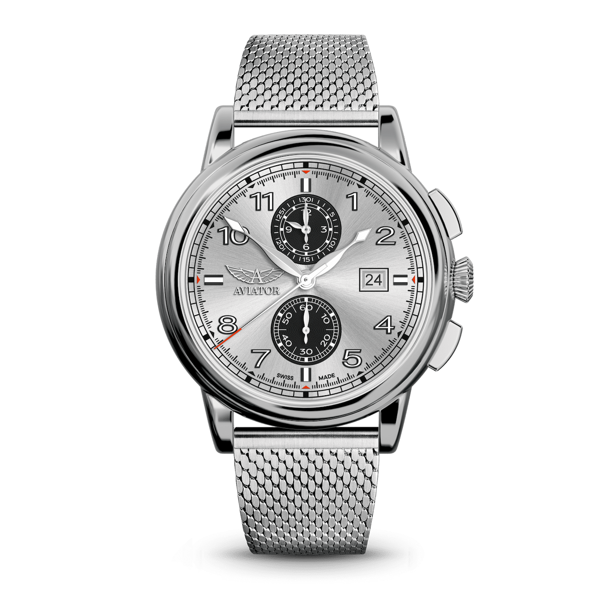AVIATOR SWISS Douglas DC-3 Chronograph V.2.45.0.411.4 Watch