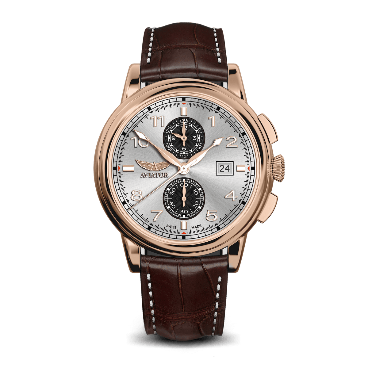 AVIATOR SWISS Douglas DC-3 Chronograph V.2.45.2.412.4 Watch