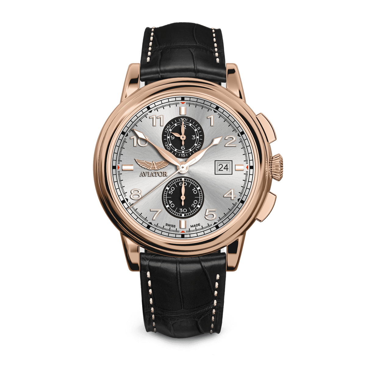 AVIATOR SWISS Douglas DC-3 Chronograph V.2.45.2.412.4 Watch