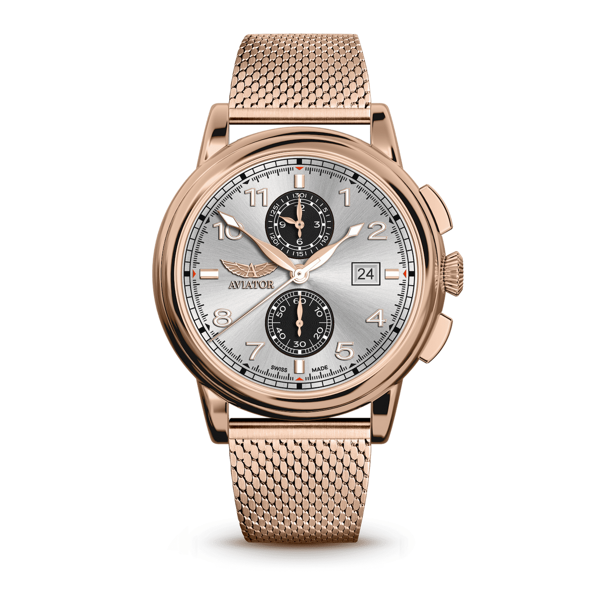 AVIATOR SWISS Douglas DC-3 Chronograph V.2.45.2.412.4 Watch