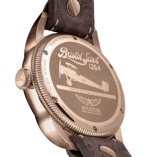 AVIATOR SWISS Bristol Scout V.3.18.2.311.4 watch