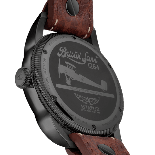 AVIATOR SWISS Bristol Scout V.3.18.5.311.4 watch