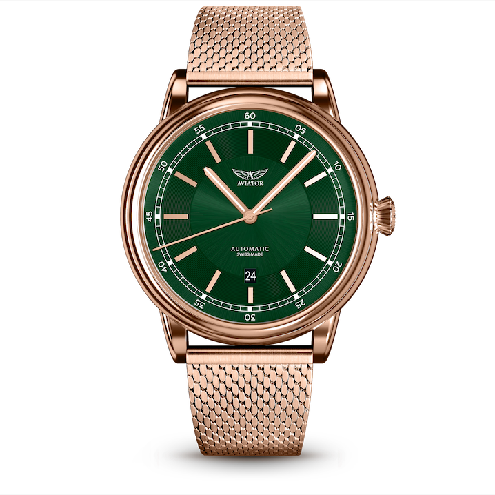 Hodinky AVIATOR SWISS Douglas DC-3 V.3.32.2.237.4