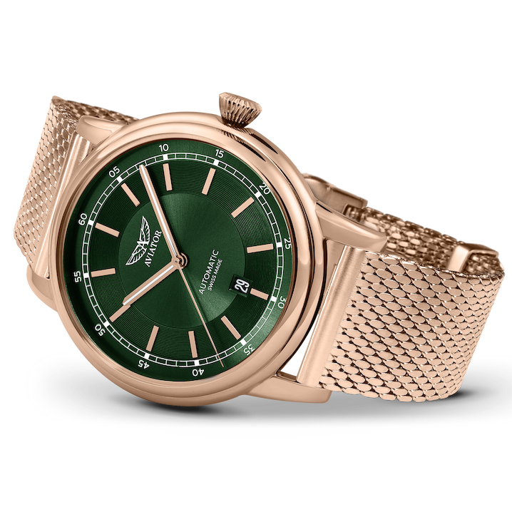 Hodinky AVIATOR SWISS Douglas DC-3 V.3.32.2.237.4