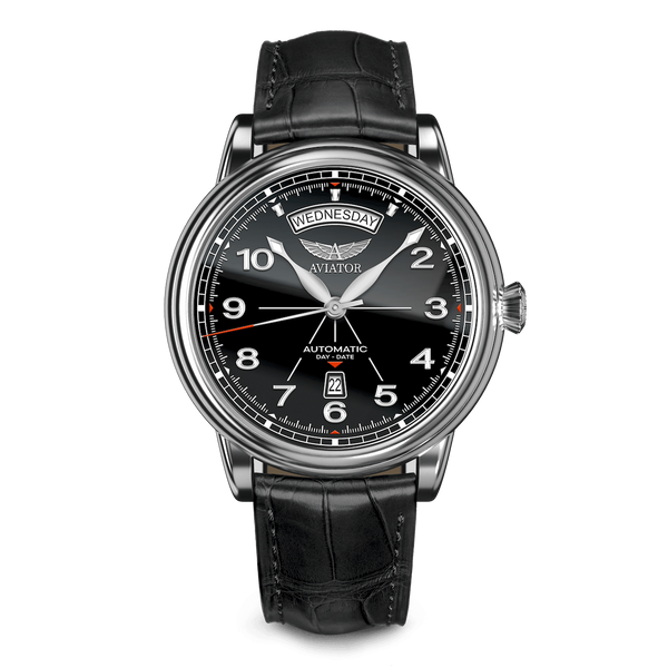 Watch AVIATOR SWISS Douglas day-date 45 V.3.44.0.397.4