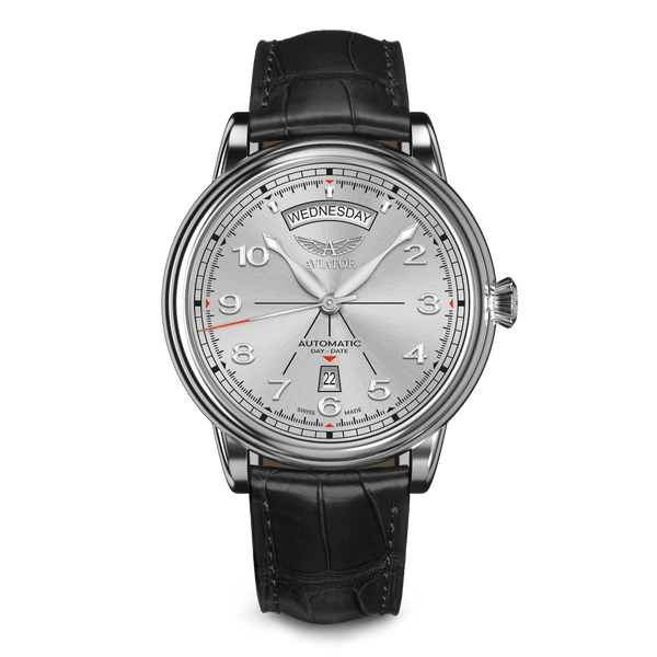 AVIATOR SWISS Douglas day-date 45 V.3.44.0.399.4 Watch