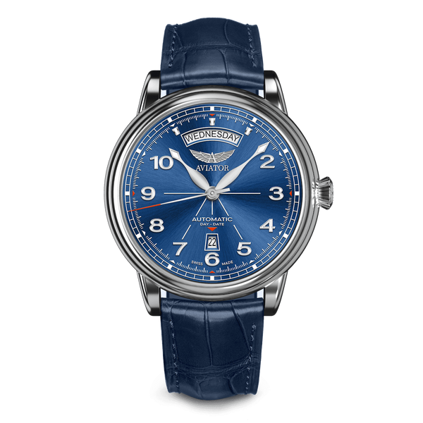Watch AVIATOR SWISS Douglas day-date 45 V.3.44.0.401.4