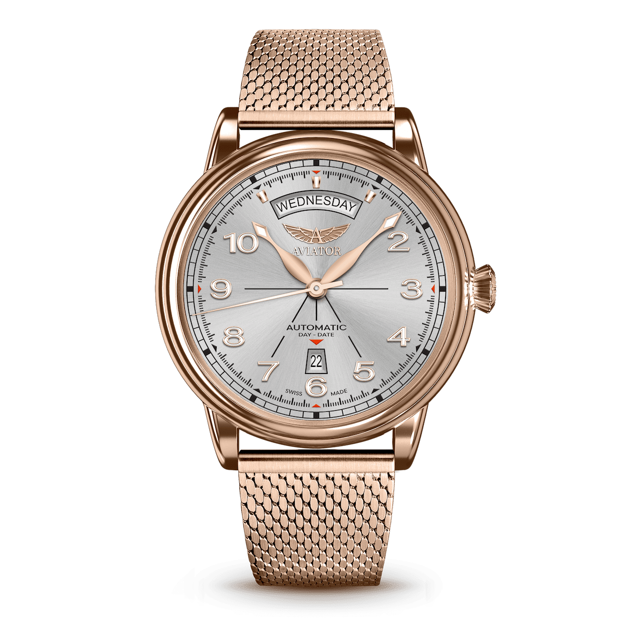 AVIATOR SWISS Douglas day-date 45 V.3.44.2.400.4 Watch