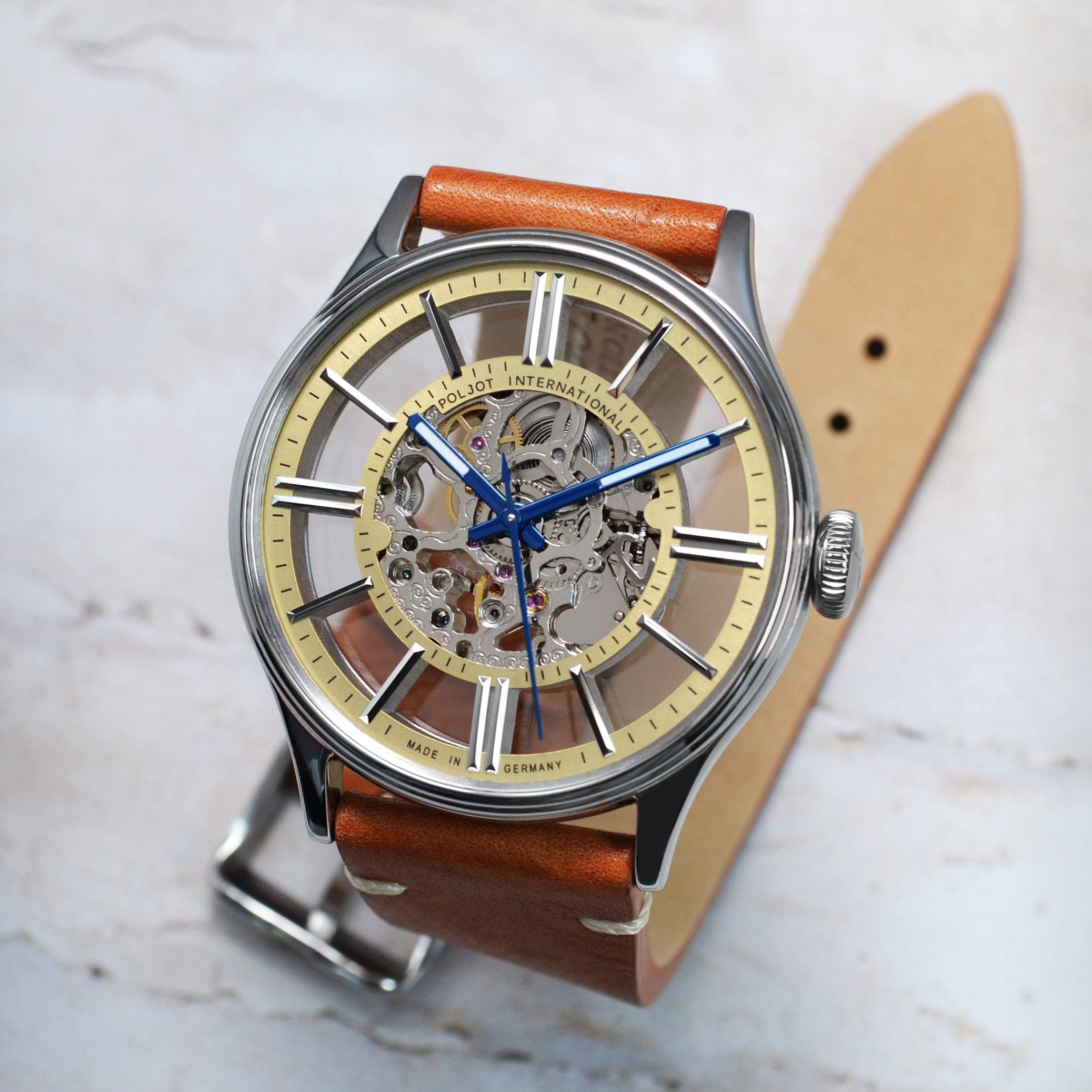 Poljot International Vintage Skeleton watch 6114.1220102