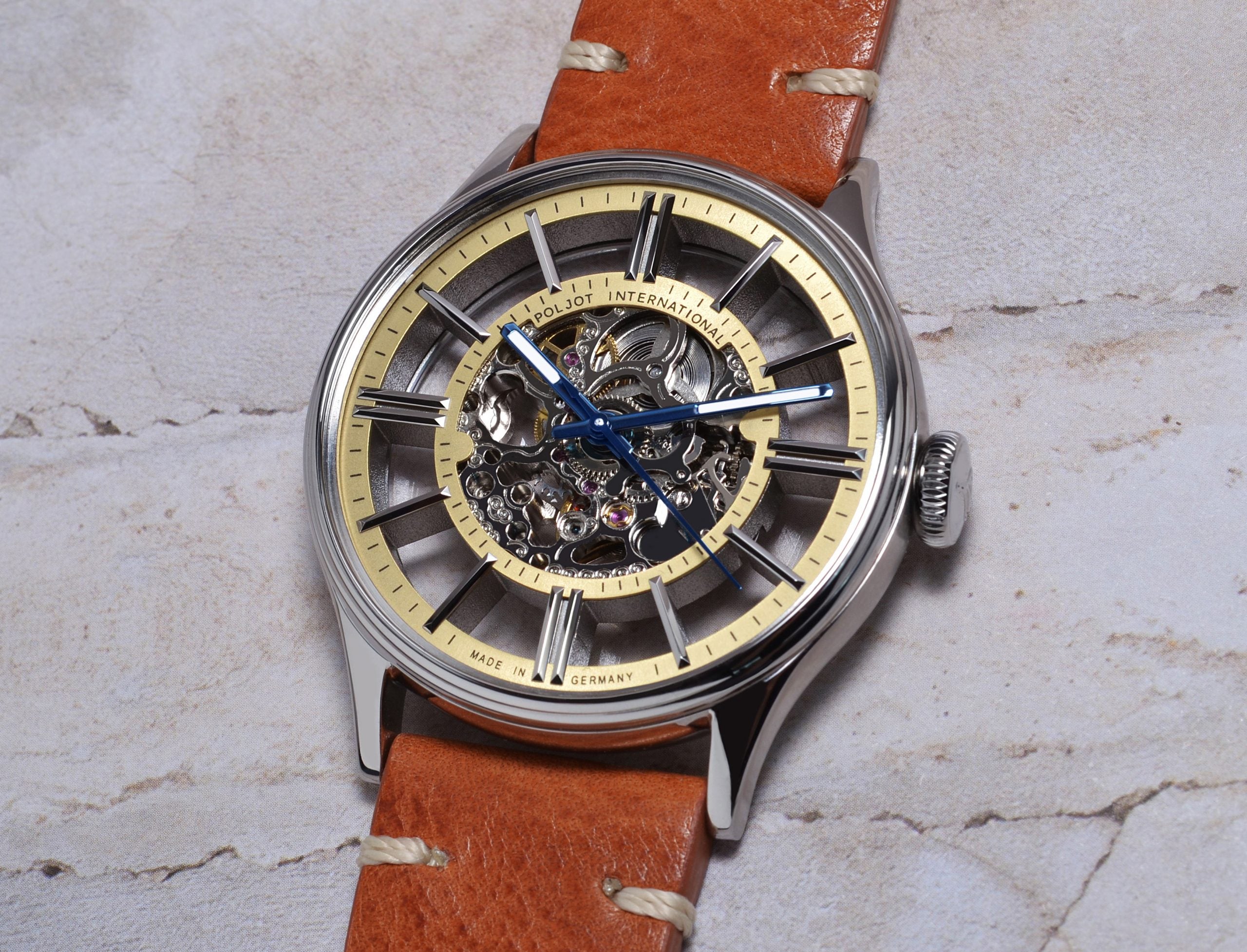 Poljot International Vintage Skeleton watch 6114.1220102