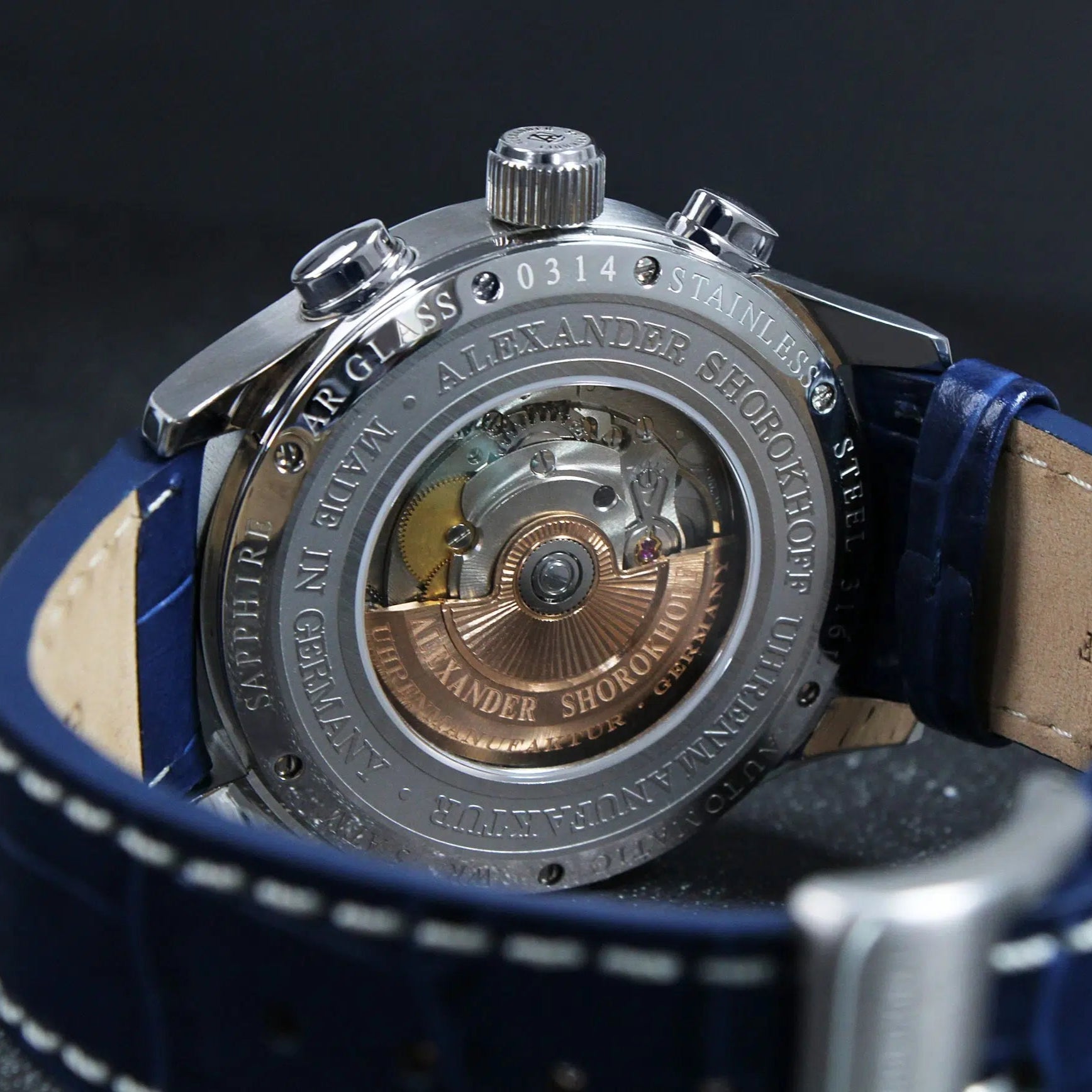 Hodinky Alexander Shorokhoff Blue Sapphire AS.CA05-7