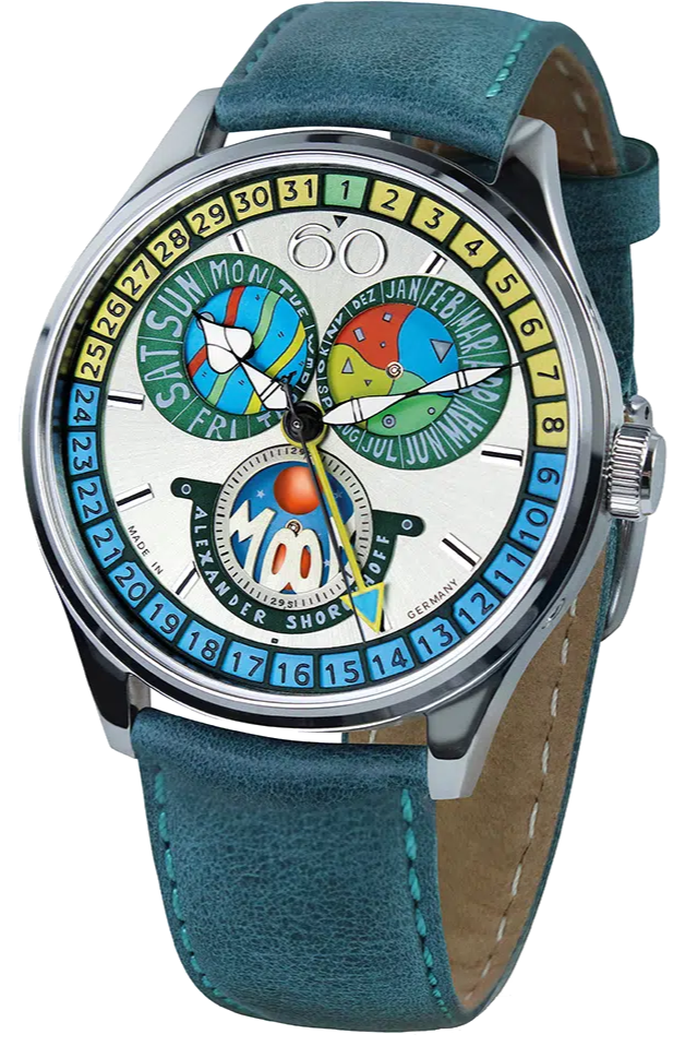 Hodinky Alexander Shorokhoff Celý kalendář Cadamomo AS.VK-CDMM2