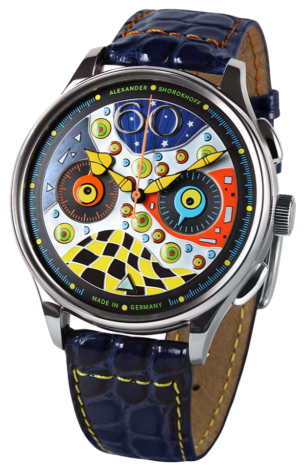 Hodinky Alexander Shorokhoff CRAZY EYES CHRONO AS.LCD-CRS03-A