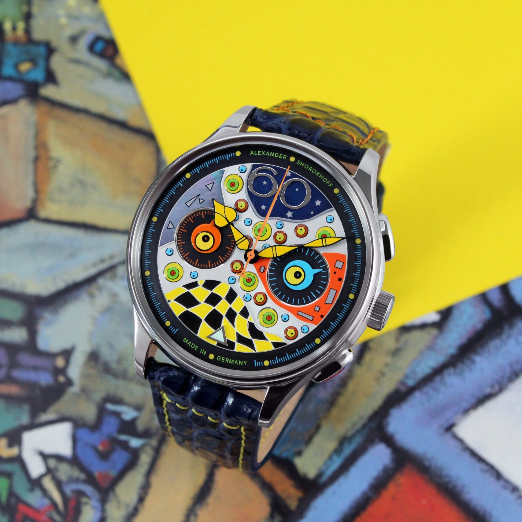 Hodinky Alexander Shorokhoff CRAZY EYES CHRONO AS.LCD-CRS03-A