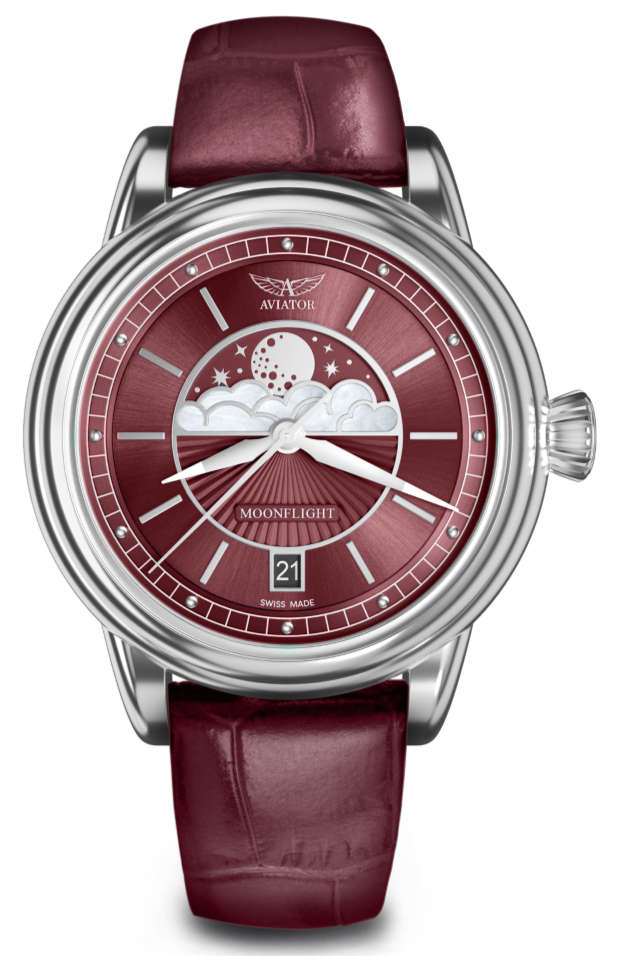 AVIATOR SWISS DOUGLAS MOONFLIGHT WATCH V.1.33.0.264.4